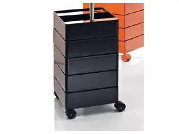 360° Container 5-Fächer (schwarz)