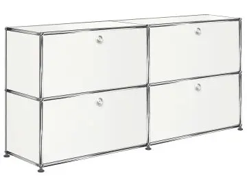 USM Haller Sideboard mit 4 Klapptüren (reinweiss) Ausstellungsstück