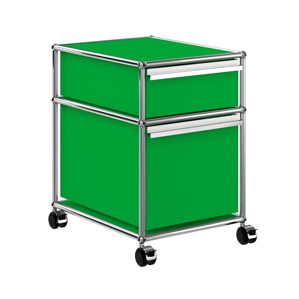 USM Haller Rollcontainer USM Grün 