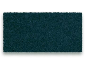 Eine rechteckige, ozeanfarbene Sitzauflage DSR/DSW mit einer strukturierten, strapazierfähigen Oberfläche auf weißem Hintergrund.