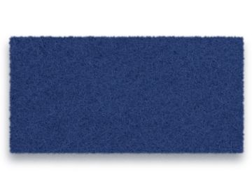 Eine rechteckige indigoblaue Sitzauflage DAR/DAW antirutsch pad mit einer faserigen Textur ist auf weißem Hintergrund abgebildet.
