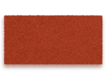 Die Sitzauflage About A Chair antirutsch (Eisen) ist eine rechteckige Filzunterlage mit einer strukturierten, rotbraunen Oberfläche und einer rutschfesten Unterseite, die ideal ist, um den Komfort und den Stil Ihres About A Chair zu verbessern. Abgebildet