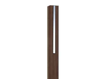 line holzoberfläch nussbaum