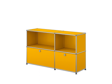 USM Haller Sideboard 750+500 mit 2 Klappen (goldgelb)