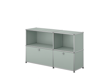 USM Haller Sideboard 750+500 mit 2 Klappen (lichtgrau)