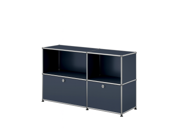 USM Haller Sideboard 750+500 mit 2 Klappen (anthrazitgrau)