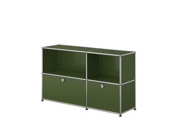 USM Haller Sideboard 750+500 mit 2 Klappen (olivgrün)