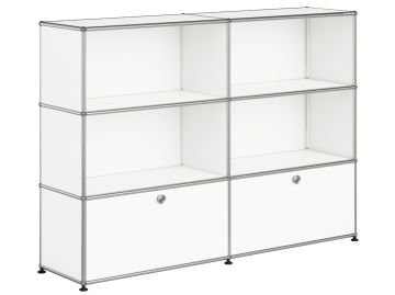 USM Haller Highboard mit 2 Klapptüren und 4 Fächern