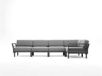 Sofa Maximo 5 (basalto / lava)