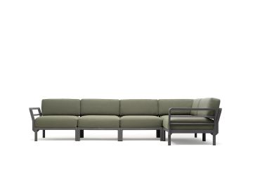 Sofa Maximo 5 (basalto / timo)