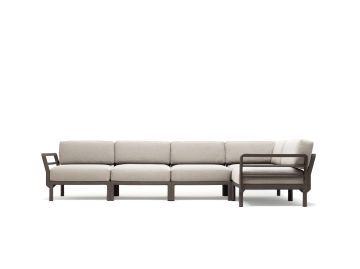Sofa Maximo 5 (terra / perla)