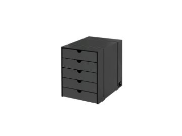 USM Haller Inos Kasten-Set C4 mit 5 Schubladen (anthrazitgrau))