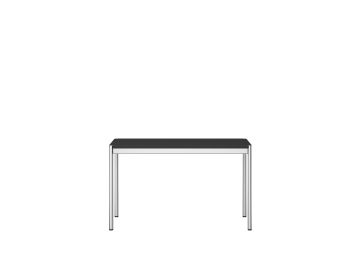 USM Haller-Tisch 125x50 cm (Linoleum schwarz)