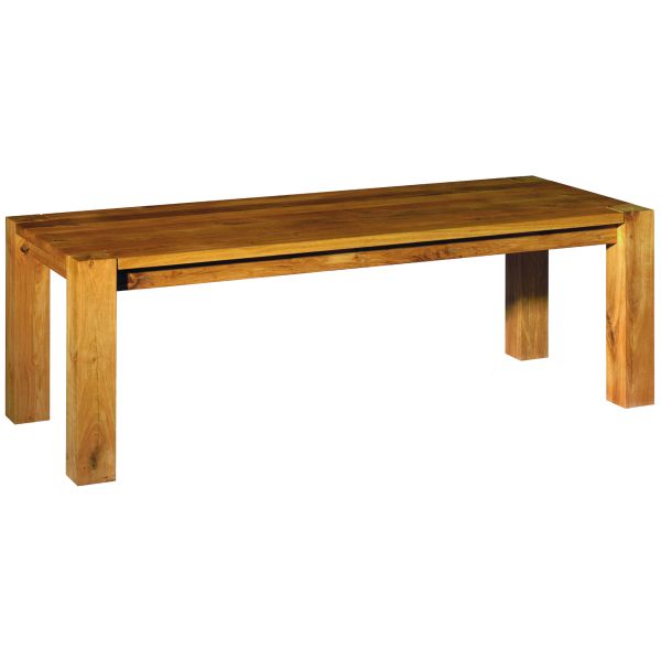 Bigfoot Esstisch (200 x 104,8 cm) aus Massivholz mit dicken Beinen und glatter, natürlicher Holzoberfläche - inspiriert vom ikonischen Design Philipp Mainzers für den BIGFOOT Tisch.