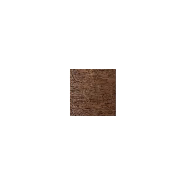 Nahaufnahme der braunen Nussbaum natur geölten Oberfläche der Sticks, die eine natürliche Maserung und Struktur aufweist - perfekt für eine Massivholz Garderobe oder Kleiderständer im Eingangsbereich.