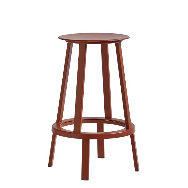 Revolver Bar Stool low (rot)
