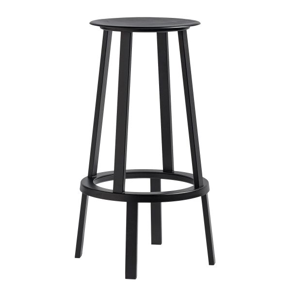 Revolver Bar Stool high (schwarz)