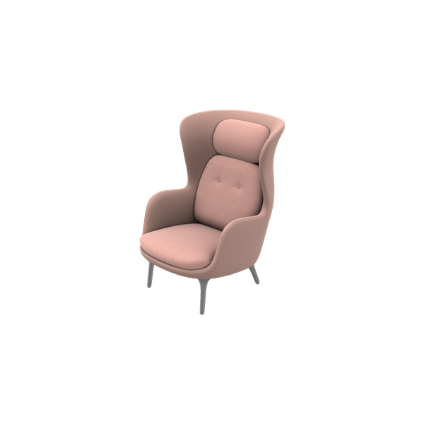 Ro Sessel Fritz Hansen rosa