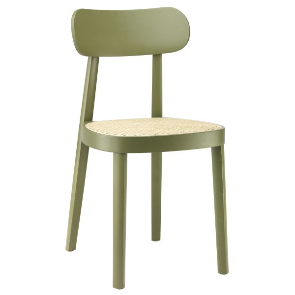 118 olive mit Rohrgeflecht