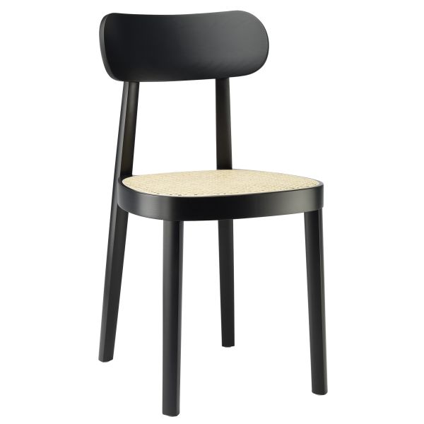 Thonet Stuhl 118 mit Rohrgeflecht