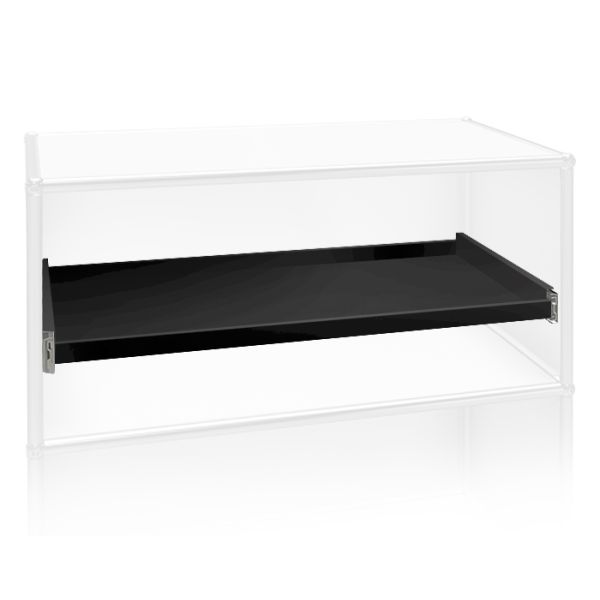 USM Haller Zwischentablar graphitschwarz