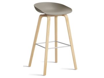About A Stool AAS32 inkl. Filzgleiter (Sitzhöhe: 74 cm) (taupe / khaki)