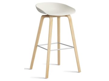 About A Stool AAS32 inkl. Filzgleiter (Sitzhöhe: 74 cm) (melange cream)