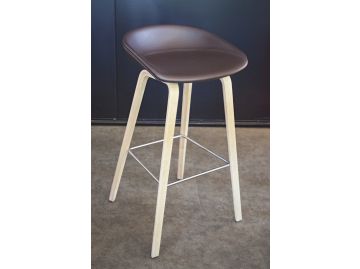 About A Stool AAS33 Leder (Sitzhöhe: 74 cm) second hand (dunkelbraun)