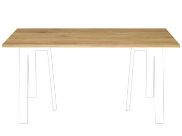 Tischplatte BASIS 160 x 90 (Eiche geölt)