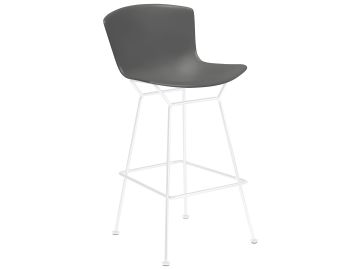 bertoia stool weiß grau