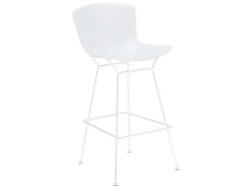 bertoia stool weiß weiß