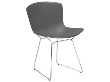 bertoia stuhl mittelgrau