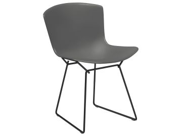 bertoia schwarz grau