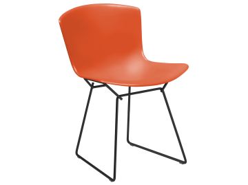 bertoia schwarz orange