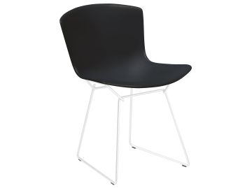 bertoia stuhl weiß schwarz