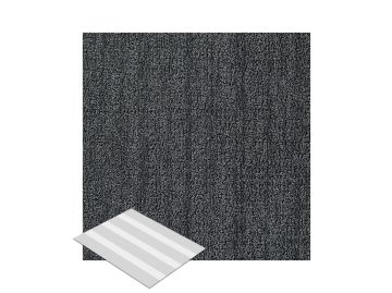 Shag Heathered Fußmatte (grau;S (46 x 71 cm))