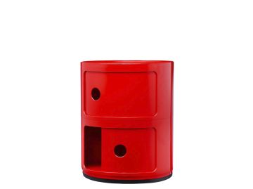 Componibili 2er von Kartell (rot)