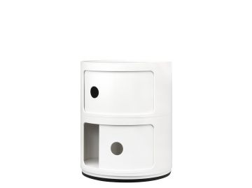 Componibili 2er von Kartell (weiss)