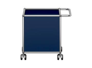 USM Haller Rollwagen (stahlblau)