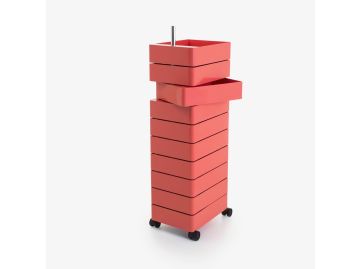 360° Container 10-Fächer (pink)