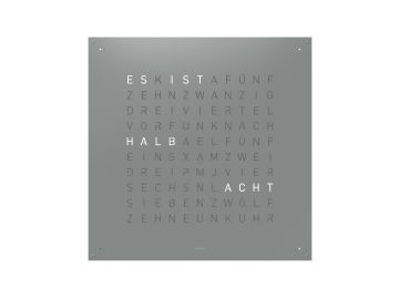 QLOCKTWO LARGE (90x90cm) (grey pepper)