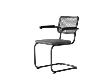 S 64 V Freischwinger dark melange (schwarz)