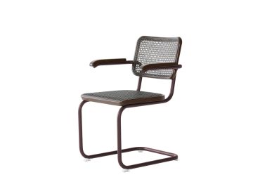 S 64 V Freischwinger dark melange (chestnut)