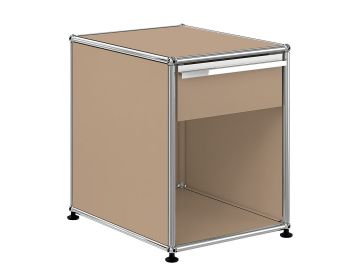 usm haller Nachttisch mit 1 schublade usm beige