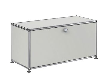 USM Haller Lowboard mit 1 Klappe (lichtgrau)