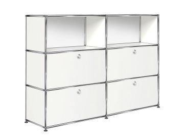 usm haller sideboard mit 4 klappen und 2 fächern liste