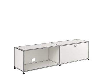 USM Haller TV/Hi-Fi 2x1 mit 1 Klappe