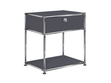 USM Haller Nachttisch H56,5 cm (anthrazitgrau)