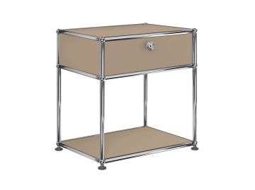 USM Haller Beistelltisch H61 (USM beige)