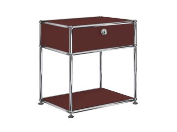 USM Haller Nachttisch H56,5 cm (USM braun)